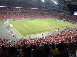 The view from Gavin's seat