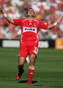 Blanco, in traditional protest mode