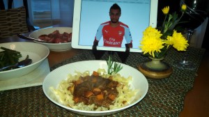 Coquelin presides over Gooner Supper Club