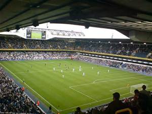 White Hart Lane, unperturbed at this moment